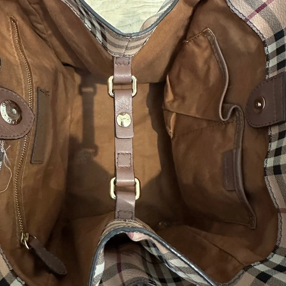Burberry haymarket‎ Tote Bag
